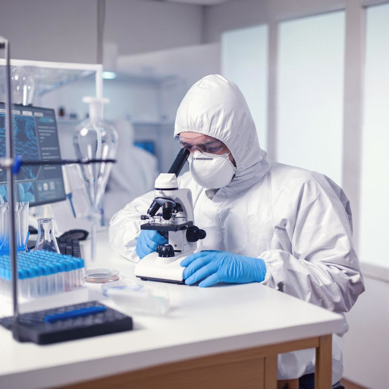 Independent laboratory analysis of vapor peracetic acid